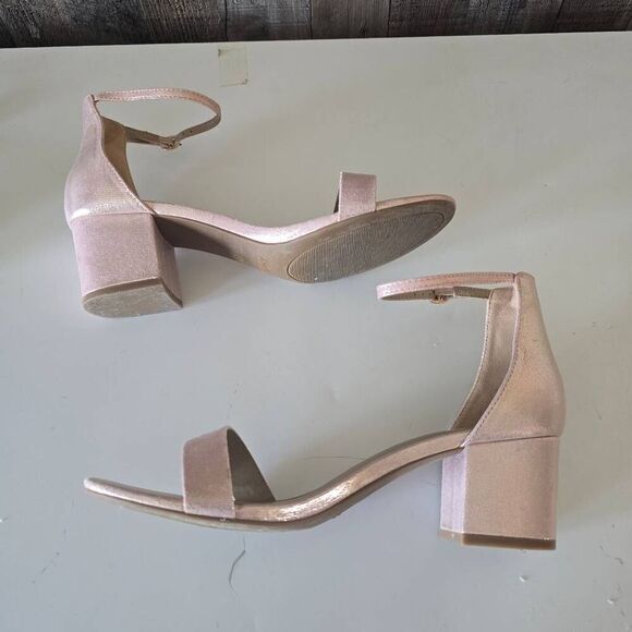 DREAM PAIRS Women Low Chunky Block Heel Sandals Ankle Strap Open Toe Dress Shoes - Picture 4 of 6